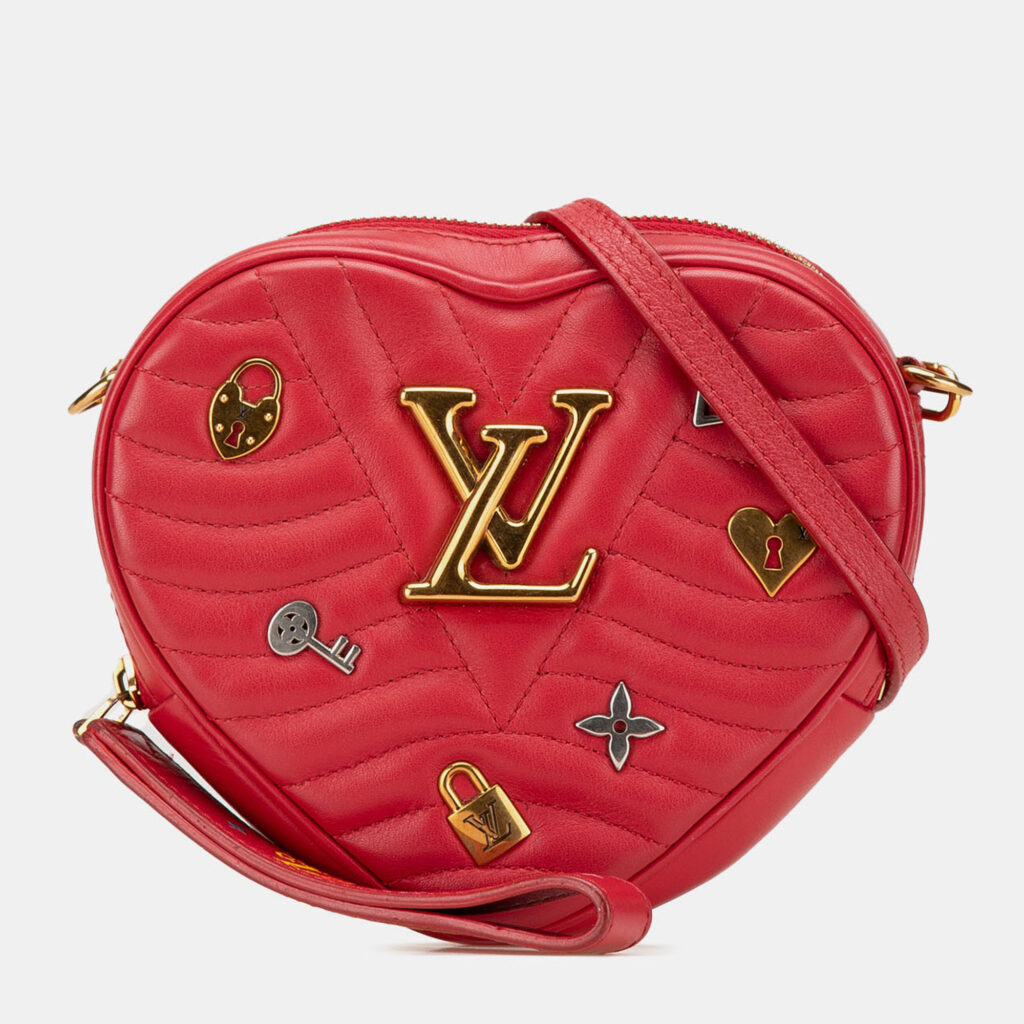 Louis Vuitton New Wave Love Lock Calfskin Leather Crossbody Bag