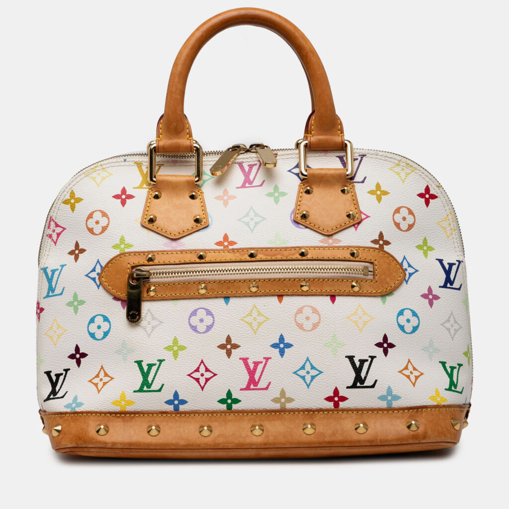 Louis Vuitton Alma PM Multicolor Monogram Canvas Top Handle Bag Louis Vuitton Alma PM Multicolor Monogram Canvas Top Handle Bag