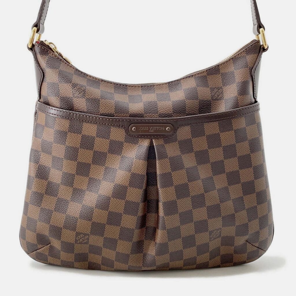 Louis Vuitton Bloomsbury PM Red Damier Ebene Canvas Shoulder Bag Louis Vuitton Bloomsbury PM Red Damier Ebene Canvas Shoulder Bag