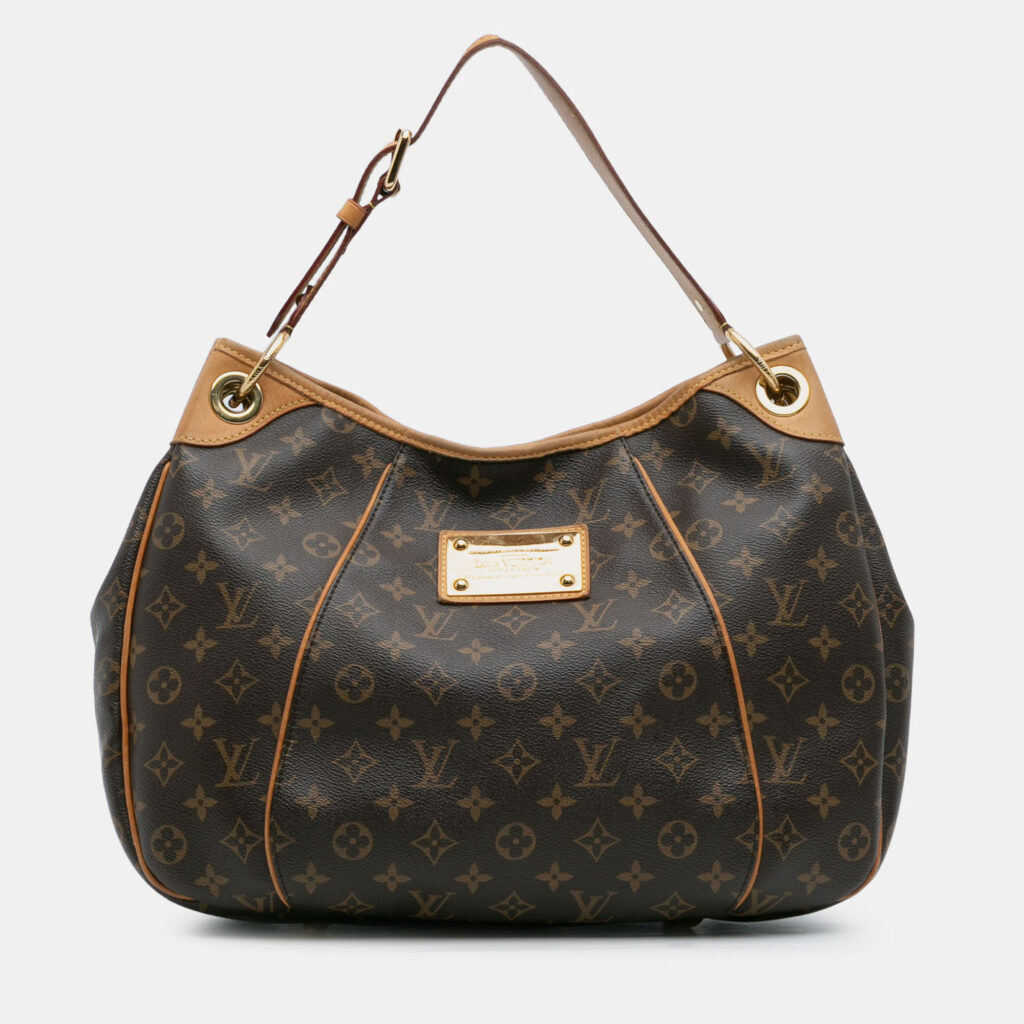 Louis Vuitton Galliera PM Brown Monogram Canvas Shoulder Bag