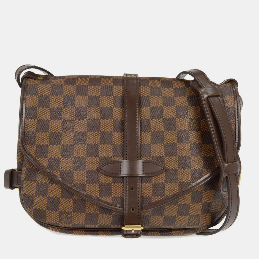Louis Vuitton Damier Saumur 30 Canvas Messenger Bag Louis Vuitton Damier Saumur 30 Canvas Messenger Bag