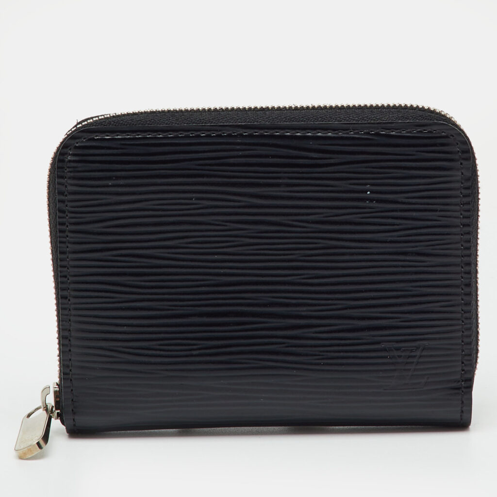 Louis Vuitton Black Epi Leather Zippy Coin Purse Louis Vuitton Black Epi Leather Zippy Coin Purse