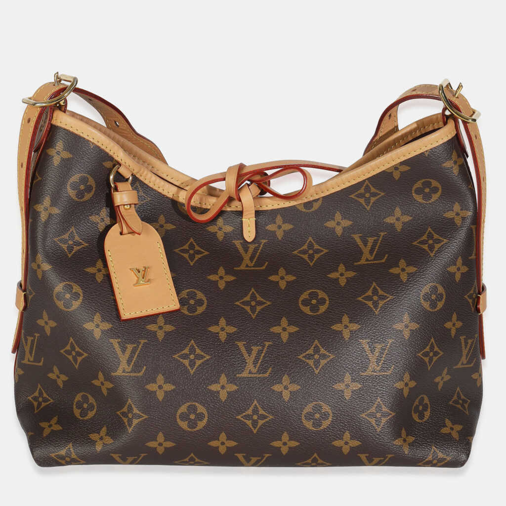 Louis Vuitton Monogram CarryAll PM Brown Monogram Coated Canvas Shoulder Bag
