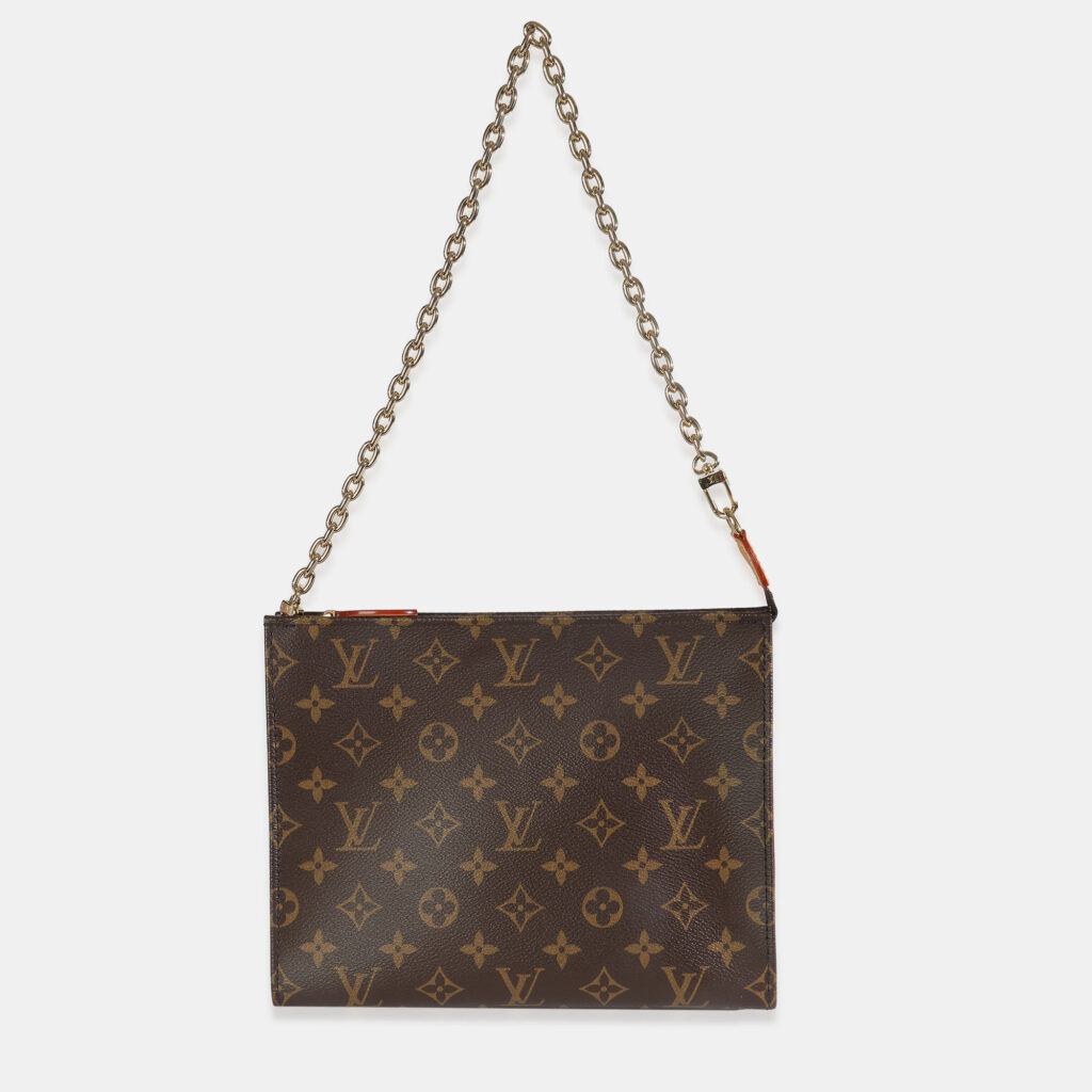 Louis Vuitton Monogram Canvas Toiletry Pouch On Chain Bag Louis Vuitton Monogram Canvas Toiletry Pouch On Chain Bag