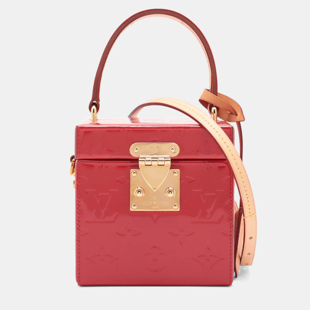 Louis Vuitton Bleecker Box Monogram Vernis Leather Vanity Bag Louis Vuitton Bleecker Box Monogram Vernis Leather Vanity Bag