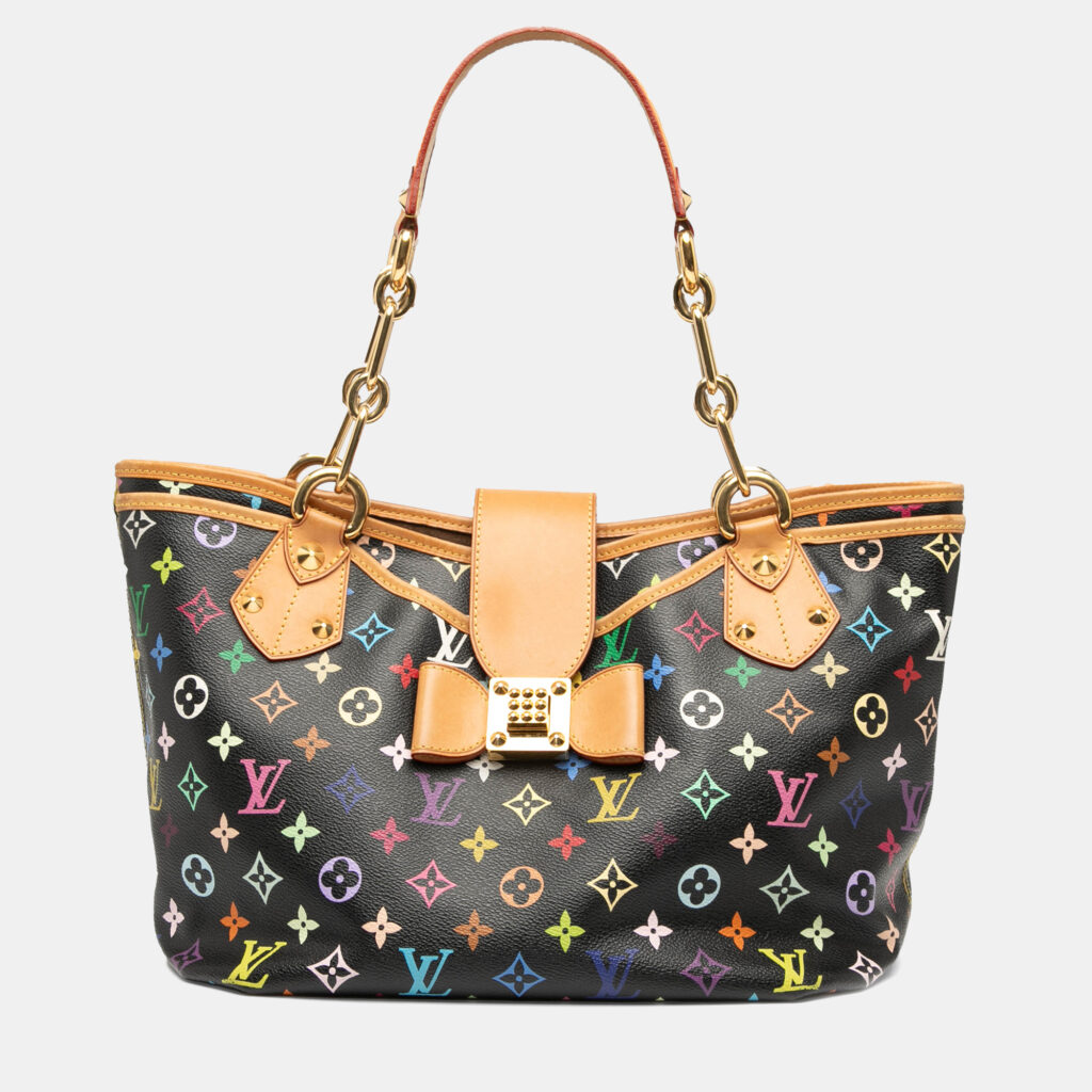 Louis Vuitton Annie GM Multicolor Monogram Canvas Tote Bag