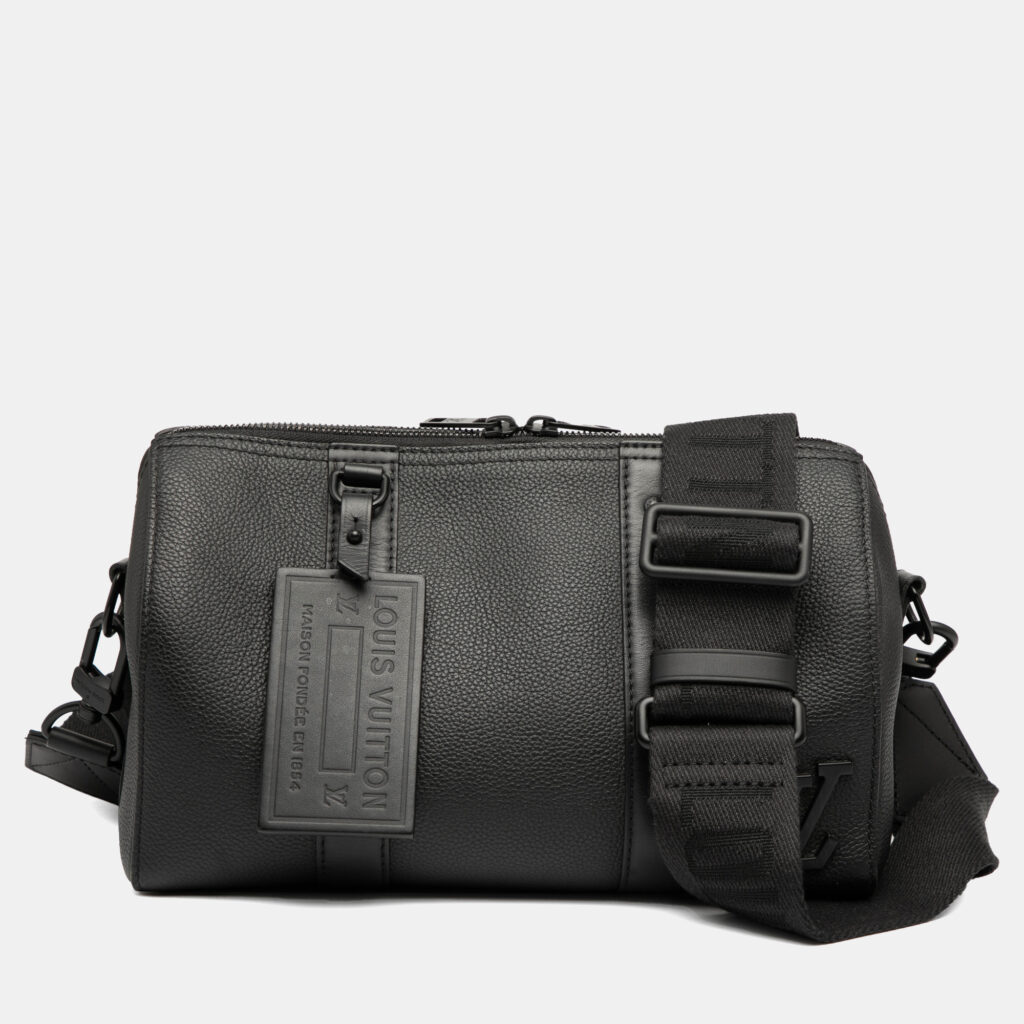 Louis Vuitton Aerogram City Keepall Calfskin Leather Duffel Bag Louis Vuitton Aerogram City Keepall Calfskin Leather Duffel Bag