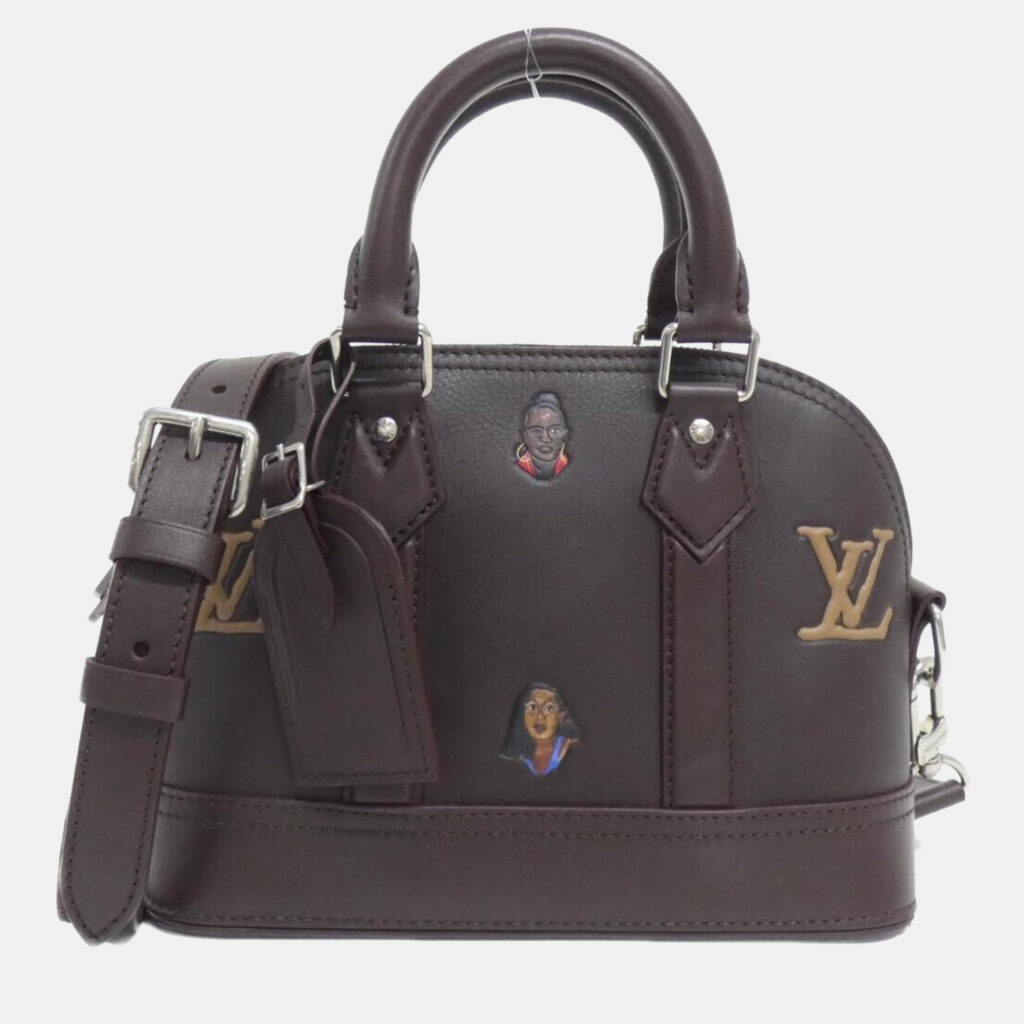 Louis Vuitton Alma BB Leather Top Handle Bag Louis Vuitton Alma BB Leather Top Handle Bag