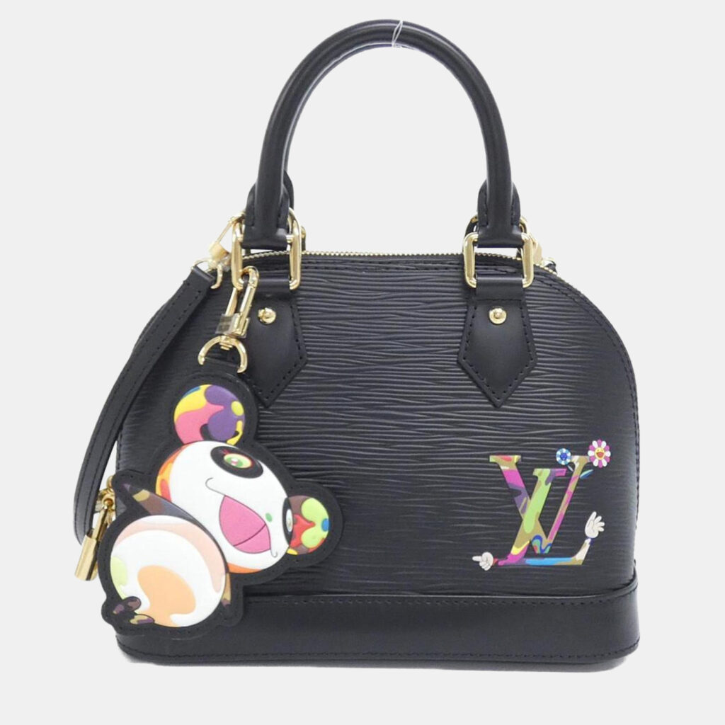 Louis Vuitton Alma BB Epi Leather Top Handle Bag Louis Vuitton Alma BB Epi Leather Top Handle Bag