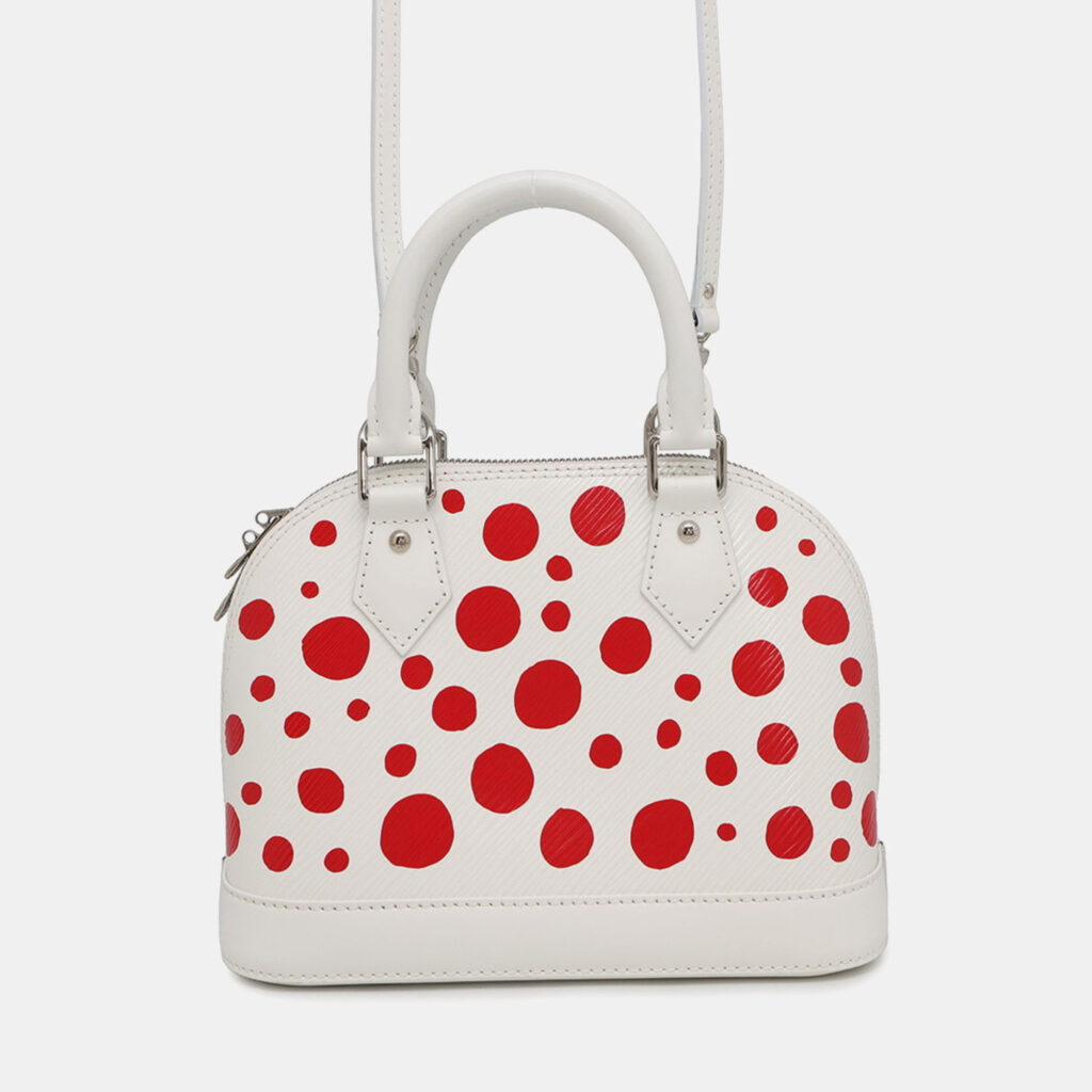 Louis Vuitton x Yayoi Kusama Alma BB Epi Leather Top Handle Bag Louis Vuitton x Yayoi Kusama Alma BB Epi Leather Top Handle Bag