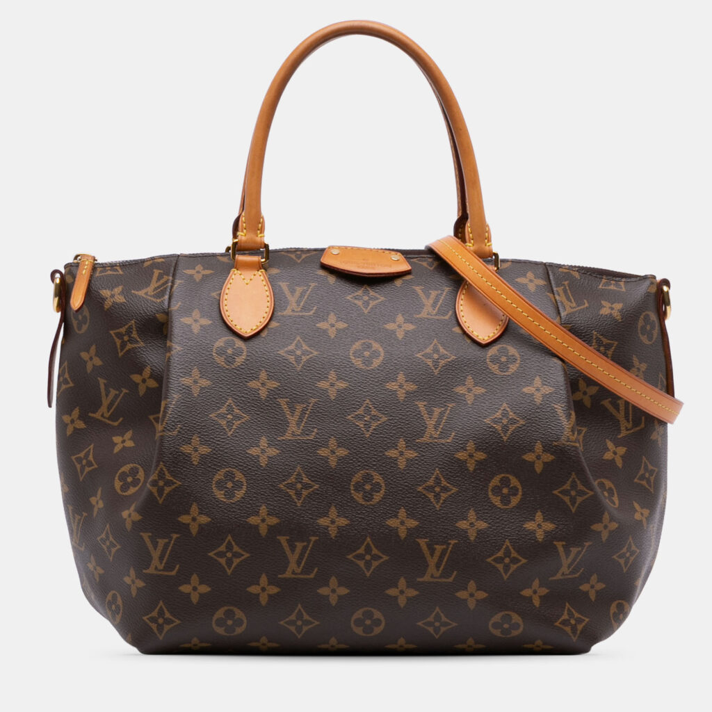 Louis Vuitton Turenne PM Brown Monogram Canvas Satchel Bag Louis Vuitton Turenne PM Brown Monogram Canvas Satchel Bag