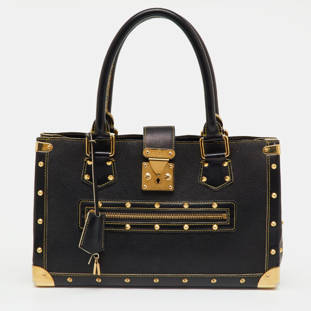Louis Vuitton Black Suhali Leather Le Fabuleux Bag Louis Vuitton Black Suhali Leather Le Fabuleux Bag