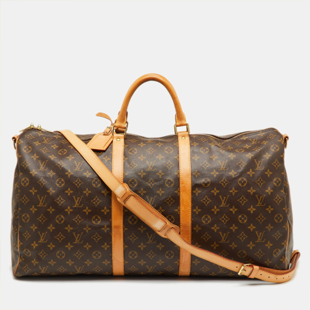 Louis Vuitton Monogram Canvas Keepall Bandoulière 60 Bag Louis Vuitton Monogram Canvas Keepall Bandoulière 60 Bag