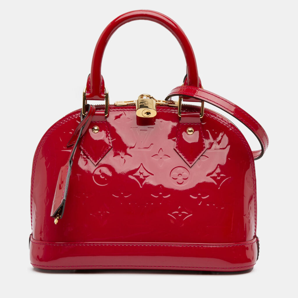 luxury-women-louis-vuitton-used-handbags-p1236471-008-1.jpg Louis Vuitton Alma BB Monogram Vernis Patent Leather Top Handle Bag