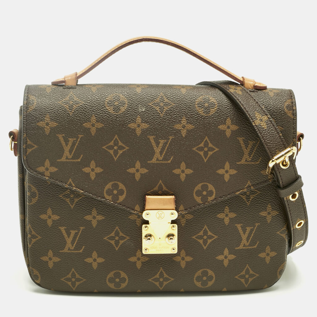 Louis Vuitton Monogram Canvas Pochette Metis Bag Louis Vuitton Monogram Canvas Pochette Metis Bag