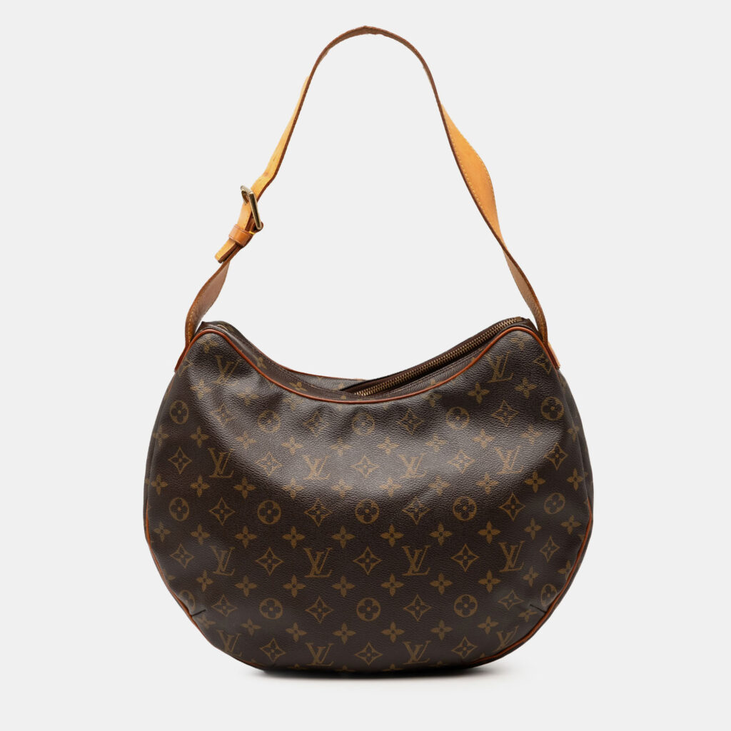 Louis Vuitton Croissant GM Brown Monogram Canvas Shoulder Bag Louis Vuitton Croissant GM Brown Monogram Canvas Shoulder Bag