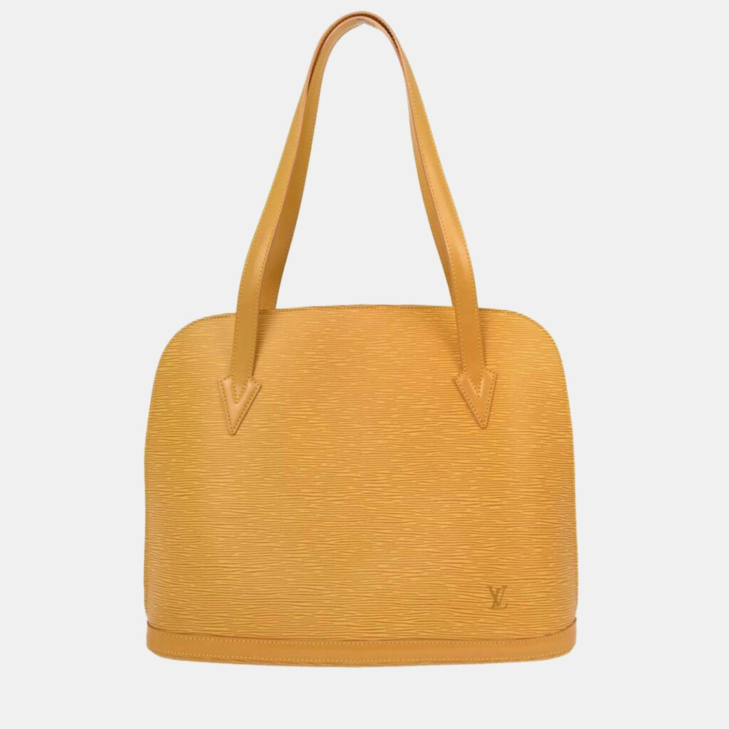 luxury-women-louis-vuitton-used-handbags-p1238337-012.jpg Louis Vuitton Lussac Yellow Epi Leather Shoulder Bag