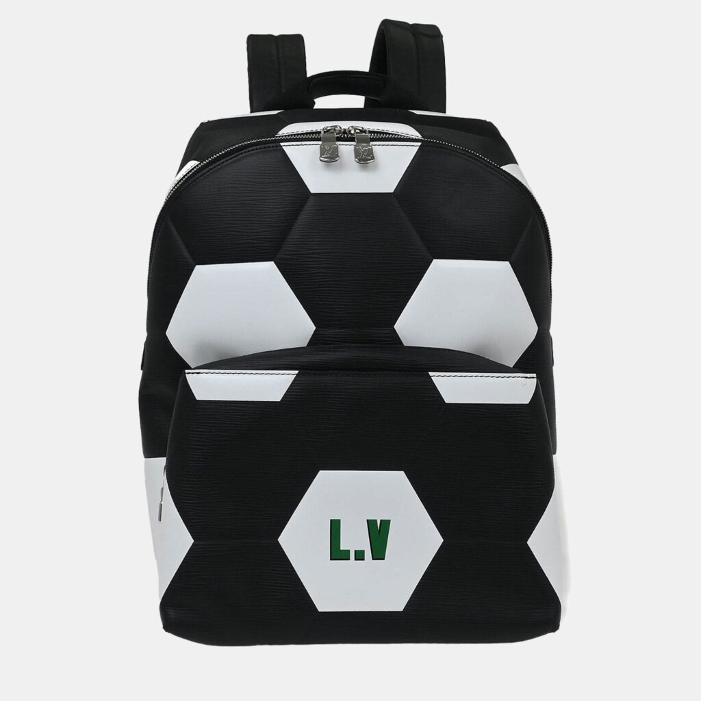Louis Vuitton Apollo Black White Epi Leather Backpack Louis Vuitton Apollo Black White Epi Leather Backpack