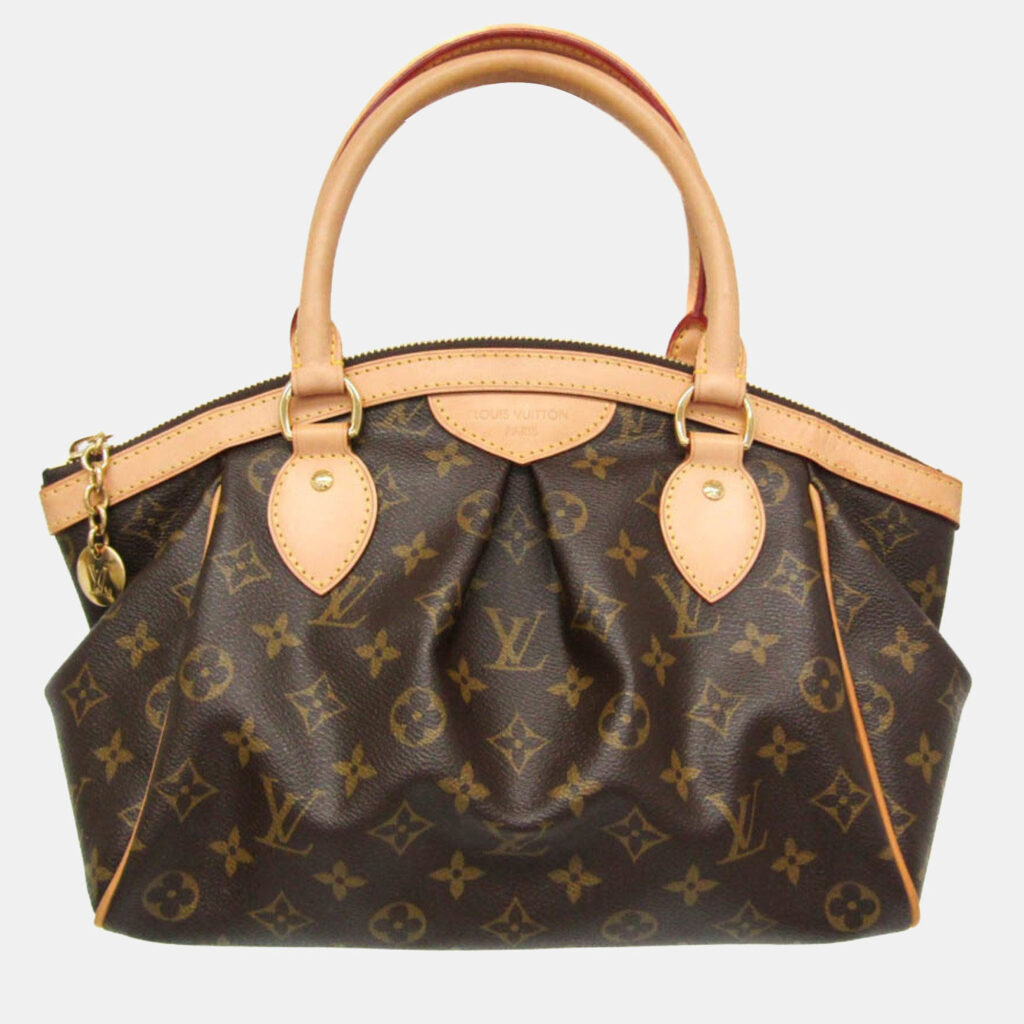 Louis Vuitton Monogram Tivoli PM Brown Monogram Canvas Shoulder Bag
