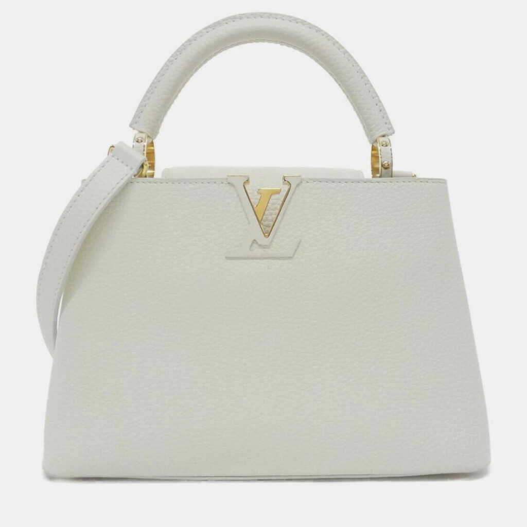 Louis Vuitton Capucines BB Taurillon Leather Top Handle Bag Louis Vuitton Capucines BB Taurillon Leather Top Handle Bag