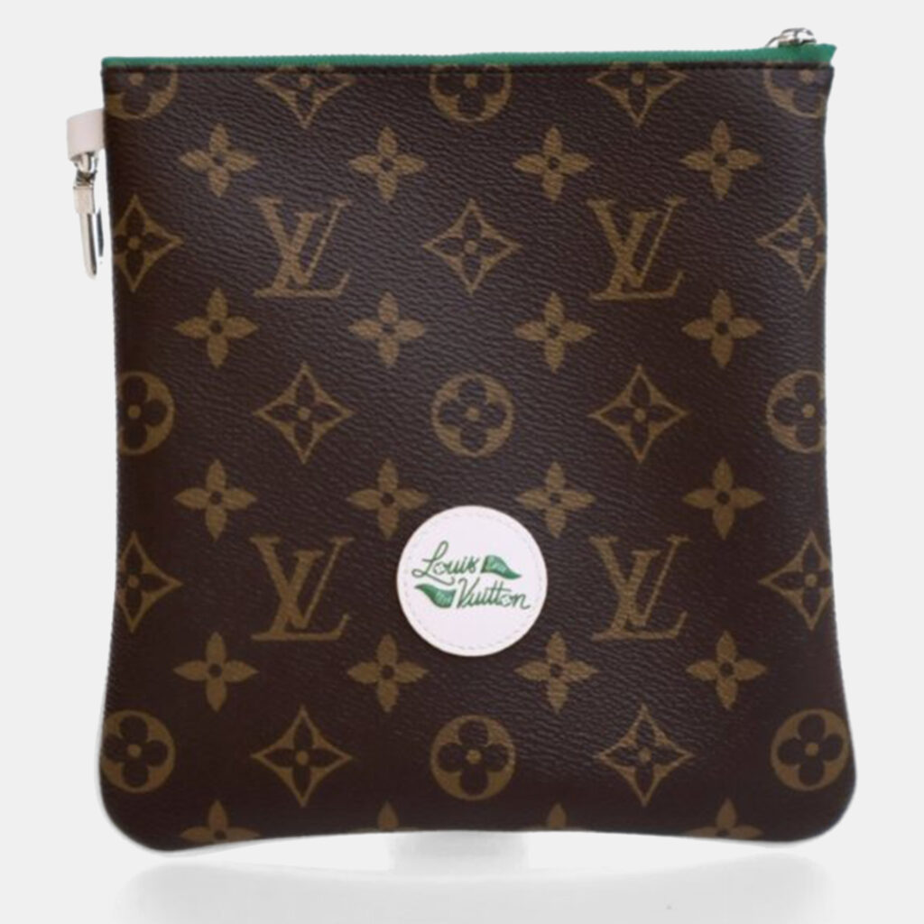 Louis Vuitton Monogram Brown Monogram Canvas Pouch Bag