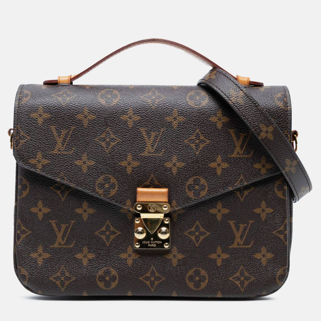 luxury-women-louis-vuitton-used-handbags-p1240959-005-1.jpg Louis Vuitton Pochette Metis Brown Monogram Canvas Crossbody Bag