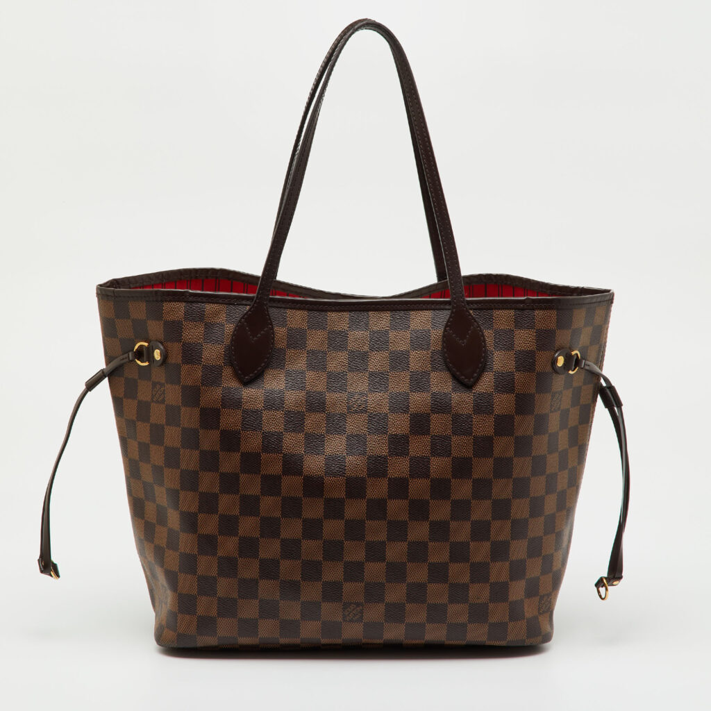 Louis Vuitton Damier Ebene Canvas Neverfull MM Bag Louis Vuitton Damier Ebene Canvas Neverfull MM Bag