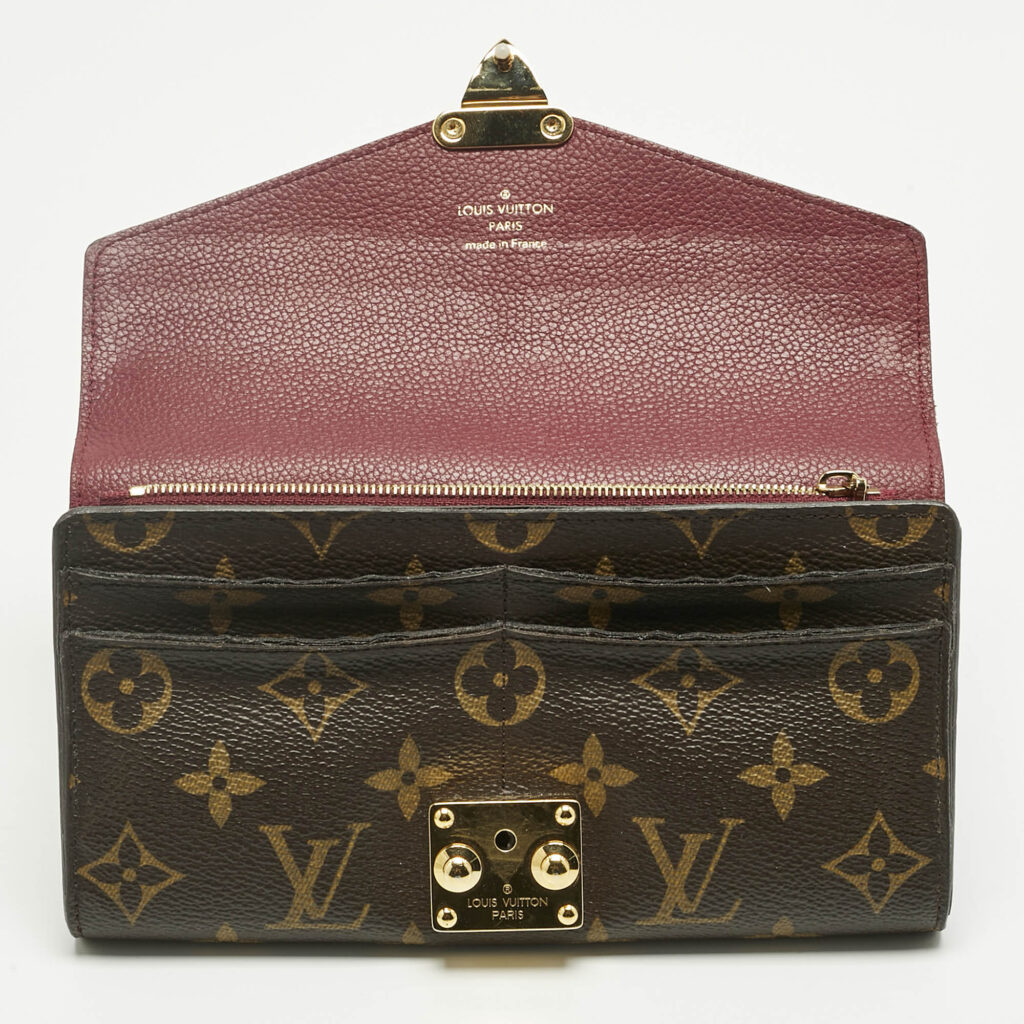 luxury-women-louis-vuitton-used-handbags-p1241097-001-1.jpg Louis Vuitton Aurore Monogram Canvas Pallas Wallet