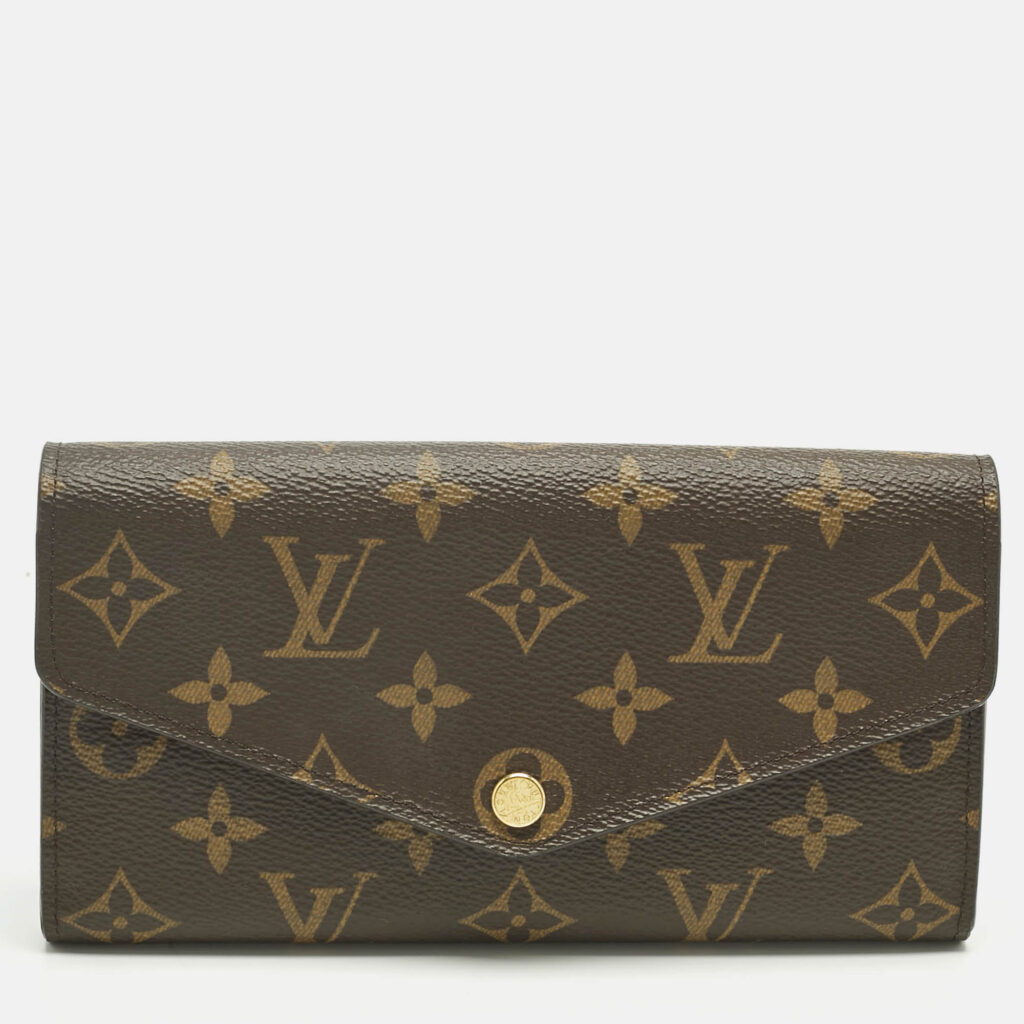 Louis Vuitton Monogram Canvas Sarah Wallet Louis Vuitton Monogram Canvas Sarah Wallet