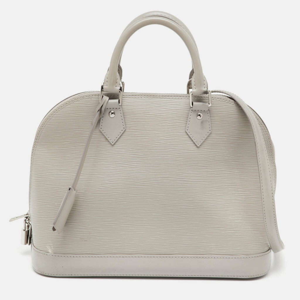 Louis Vuitton Gres Epi Leather Alma PM Bag Louis Vuitton Gres Epi Leather Alma PM Bag