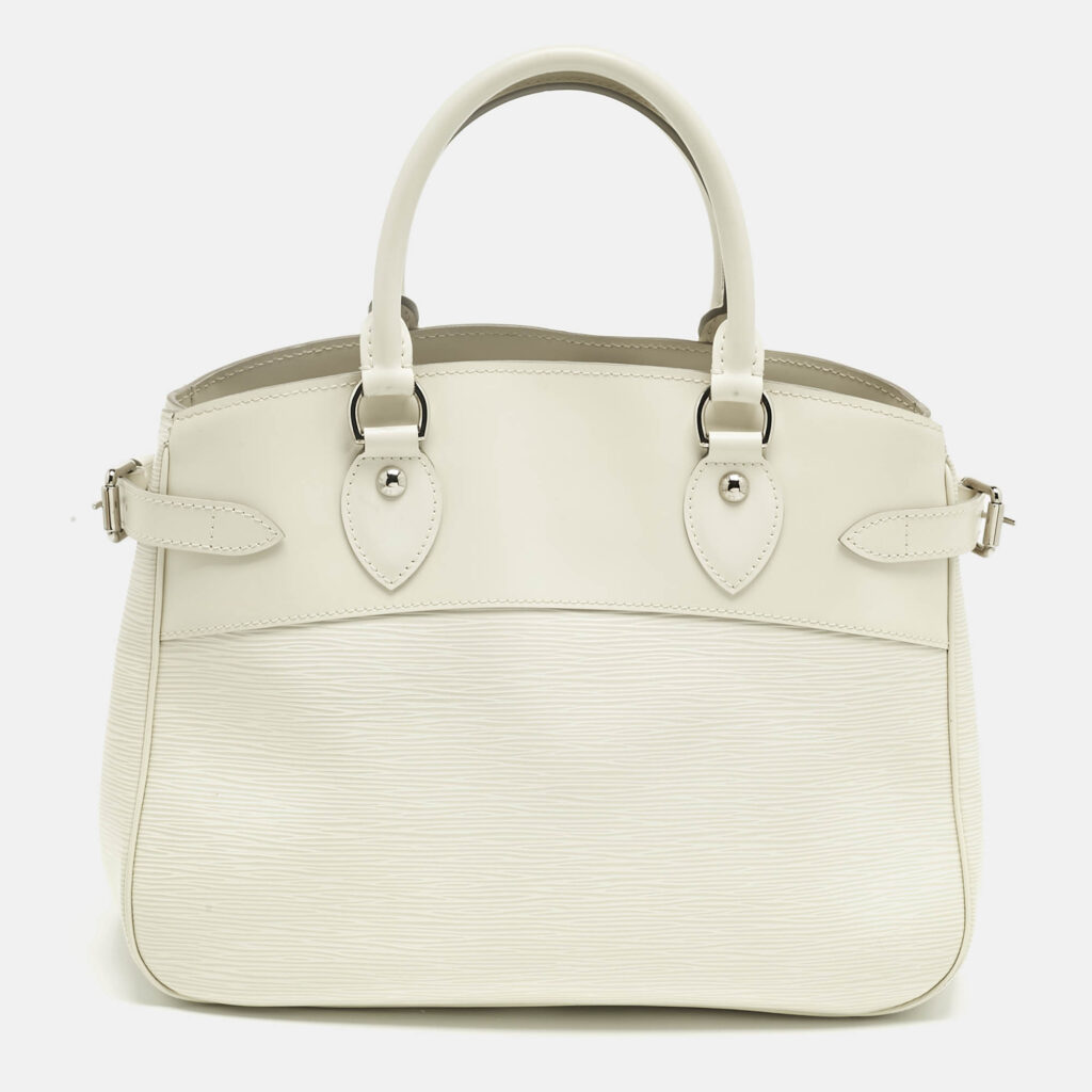 Louis Vuitton Ivory Epi Leather Passy PM Bag Louis Vuitton Ivory Epi Leather Passy PM Bag