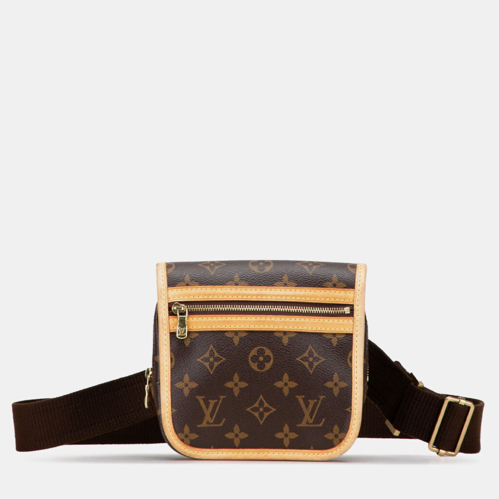 Louis Vuitton Bosphore Brown Monogram Canvas Belt Bag Louis Vuitton Bosphore Brown Monogram Canvas Belt Bag