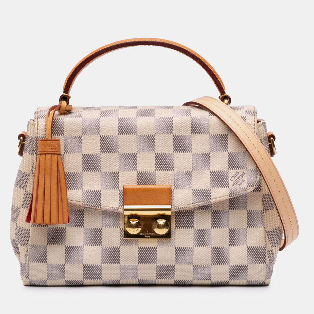 Louis Vuitton Croisette Damier Azur Crossbody Bag Louis Vuitton Croisette Damier Azur Crossbody Bag