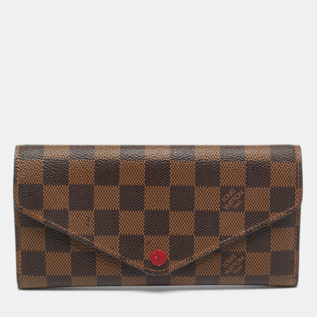 Louis Vuitton Red Monogram Canvas Josephine Wallet Louis Vuitton Red Monogram Canvas Josephine Wallet