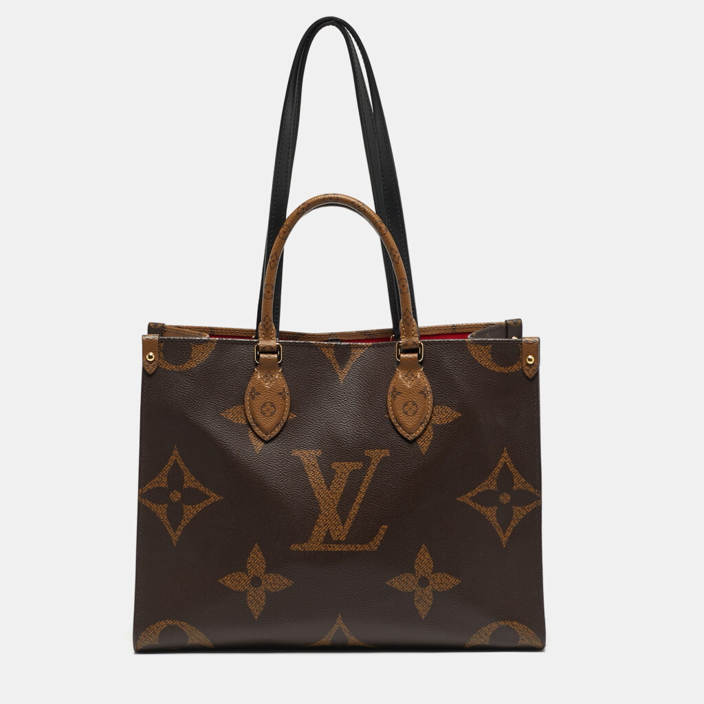 luxury-women-louis-vuitton-used-handbags-p1242779-004-1.jpg Louis Vuitton Monogram Giant Reverse Canvas Onthego MM Bag
