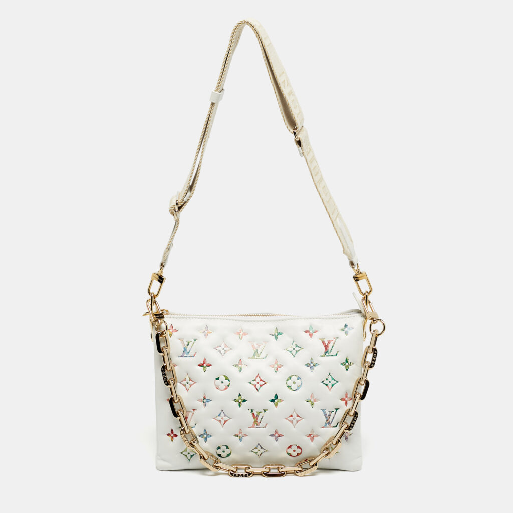 Louis Vuitton Monogram Garden Embossed Leather Coussin PM Bag Louis Vuitton Monogram Garden Embossed Leather Coussin PM Bag