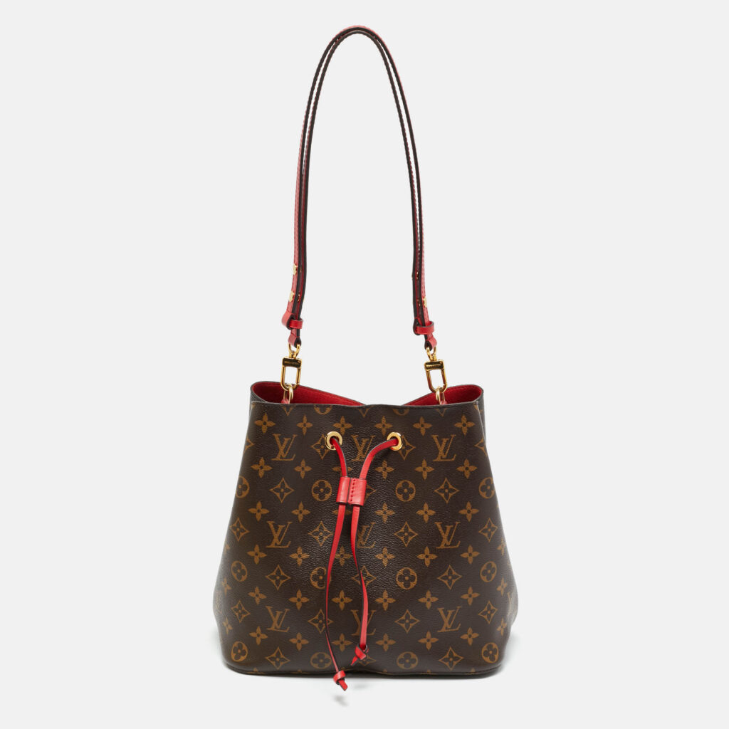 Louis Vuitton Cerise Monogram Canvas NeoNoe MM Bag Louis Vuitton Cerise Monogram Canvas NeoNoe MM Bag
