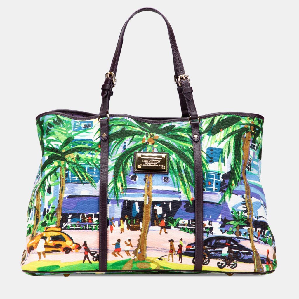 Louis Vuitton Multicolor Ailleurs Cabas Promenade GM Louis Vuitton Multicolor Ailleurs Cabas Promenade GM