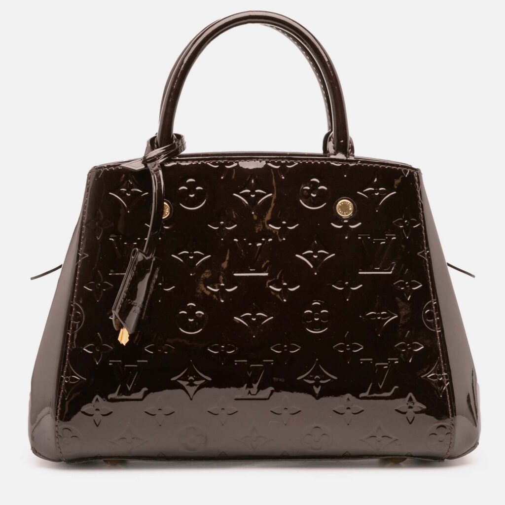 Louis Vuitton Purple Monogram Vernis Montaigne BB Louis Vuitton Purple Monogram Vernis Montaigne BB