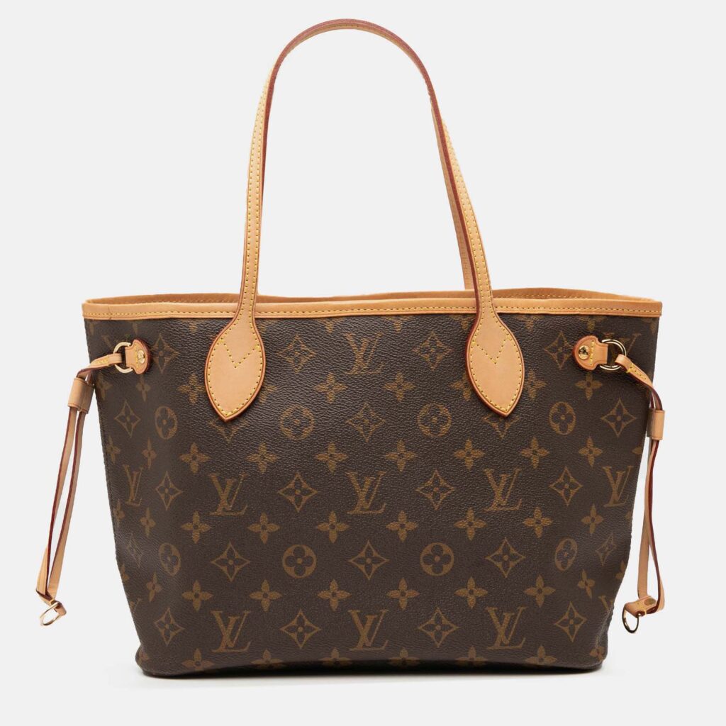 Louis Vuitton Brown Monogram Neverfull PM Louis Vuitton Brown Monogram Neverfull PM