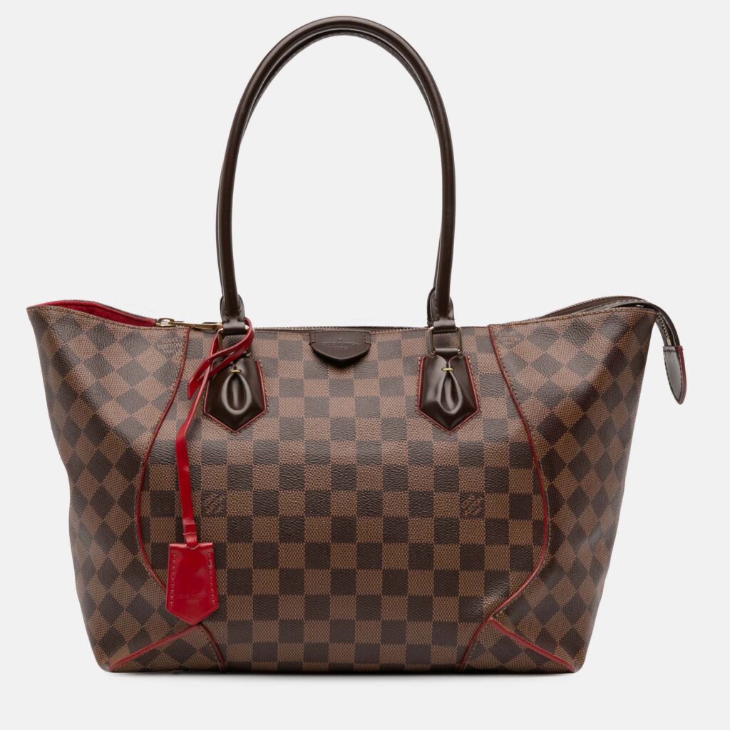 Louis Vuitton Damier Ebene Caissa MM Louis Vuitton Damier Ebene Caissa MM