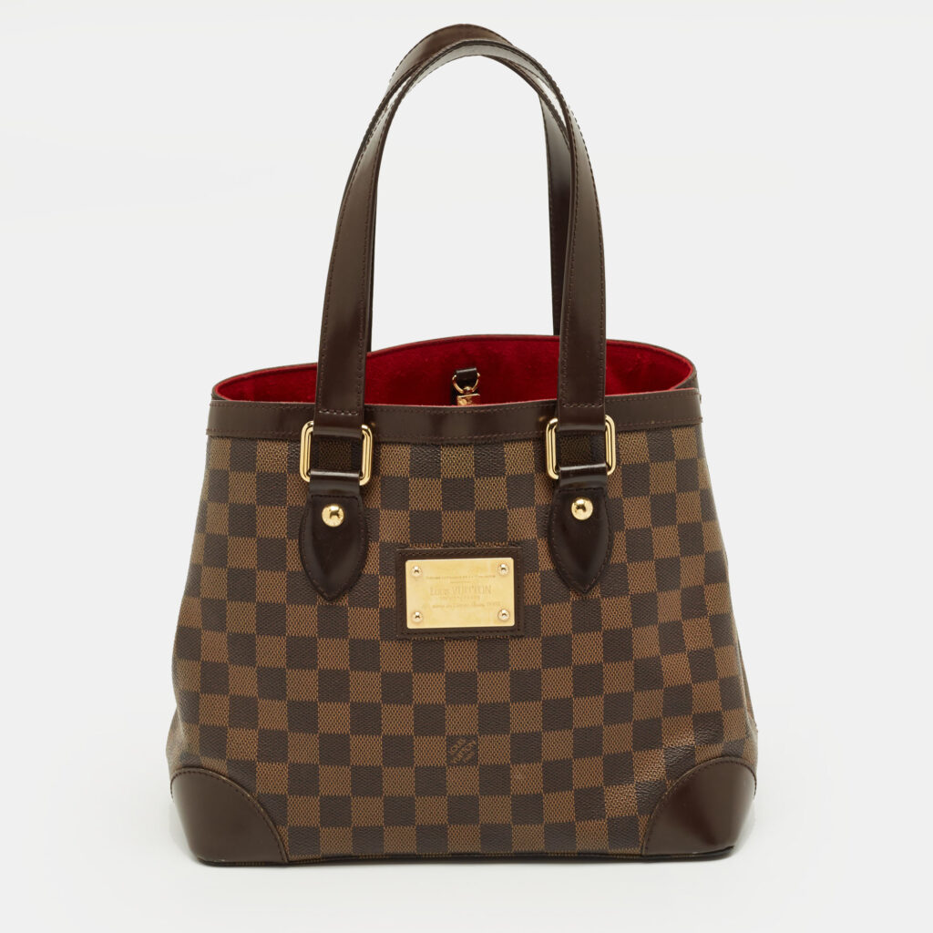 luxury-women-louis-vuitton-used-handbags-p1244956-001-1.jpg Louis Vuitton Damier Ebene Canvas Hampstead PM Bag
