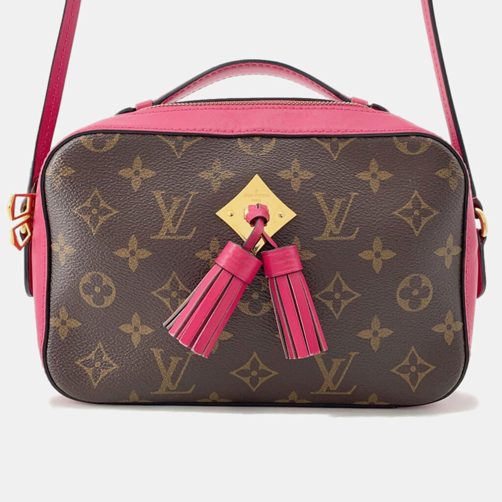 Louis Vuitton Saintonge Freesia Monogram Calf Leather
