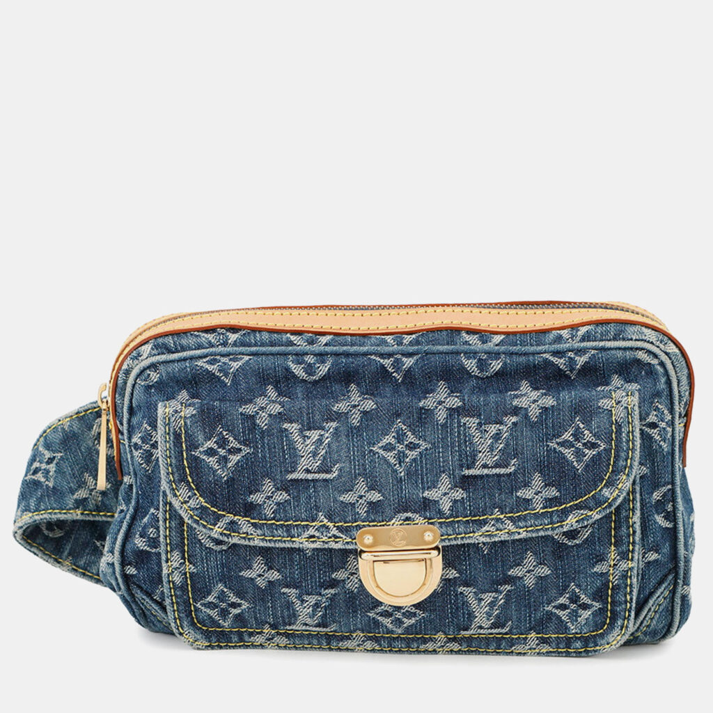 Louis Vuitton Bumbag Blue/Yellow Monogram Denim Louis Vuitton Bumbag Blue/Yellow Monogram Denim