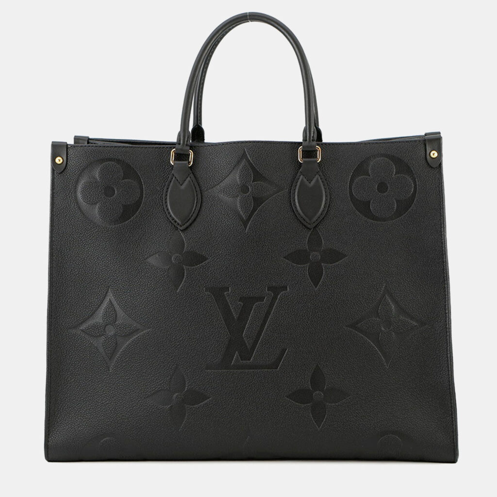 Louis Vuitton Onthego Noir Monogram Empreinte Leather Size Gm