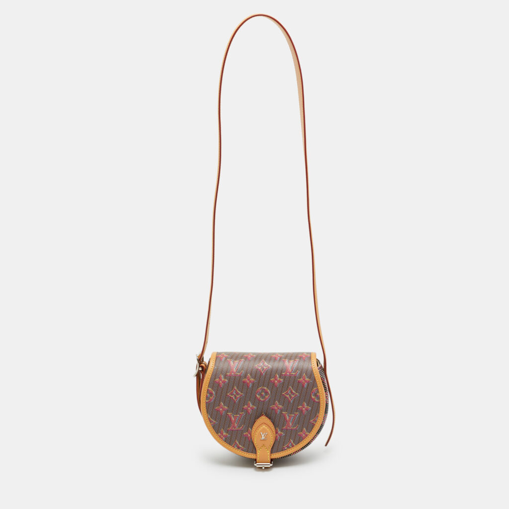Louis Vuitton Tambourine NM Rose Monogram Pop Print Bag Louis Vuitton Tambourine NM Rose Monogram Pop Print Bag