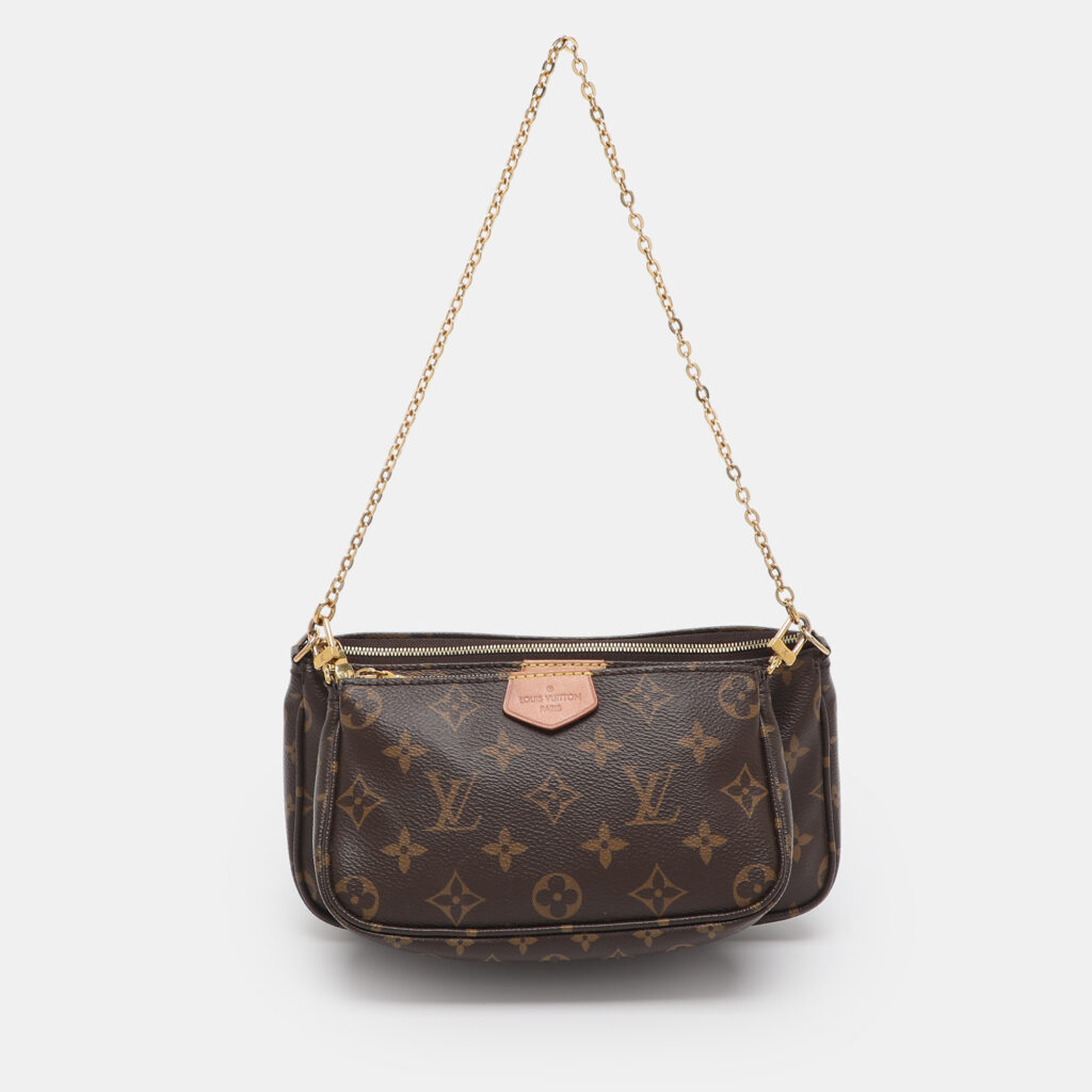 Louis Vuitton Multi Pochette Accessories Brown Monogram Canvas Bag Louis Vuitton Multi Pochette Accessories Brown Monogram Canvas Bag