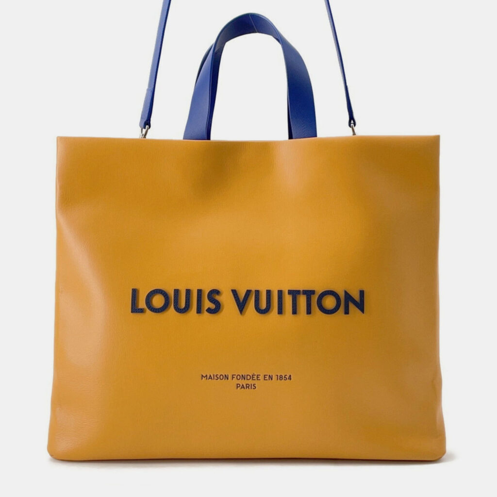 Louis Vuitton Tote Bag Shopper Mm Leather