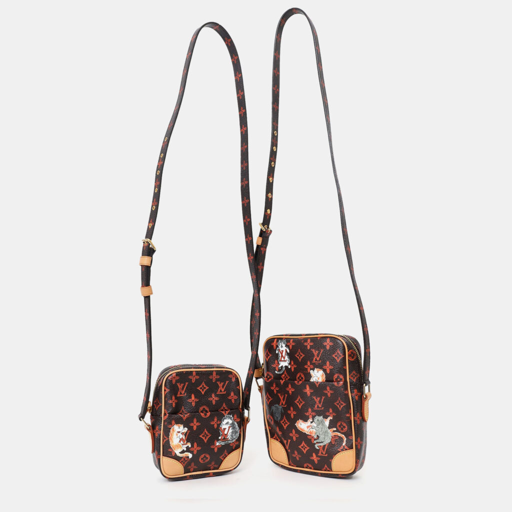 Louis Vuitton x Grace Coddington 2018 Catogram Paname Set Louis Vuitton x Grace Coddington 2018 Catogram Paname Set