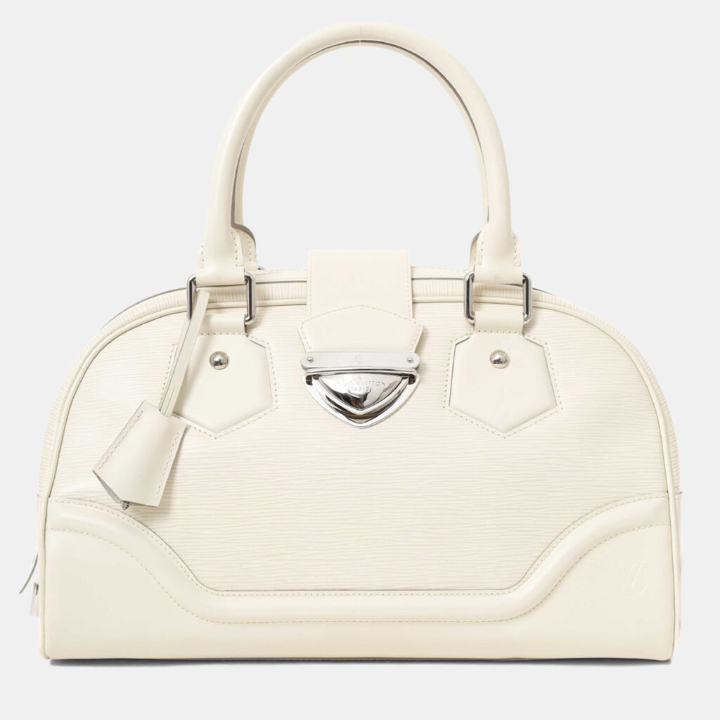 luxury-women-louis-vuitton-used-handbags-p1248062-005-1.jpg Louis Vuitton White Epi Montaigne GM Bowling Bag